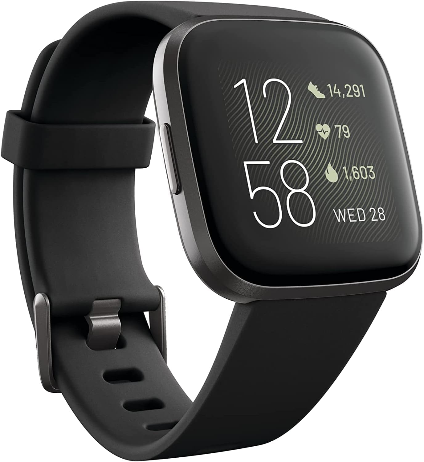Fitbit Versa 2 Health and Fitn - Alexa Compatible Bulb reseña y precio