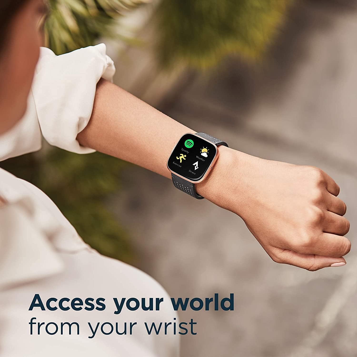 Fitbit Versa 2 Health and Fitn - Alexa Compatible Bulb reseña y precio