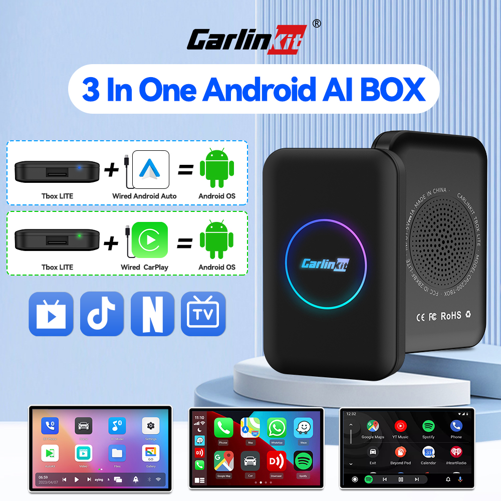 CarlinKit CarPlay Ai Box Lite  - Smart Home Tv reseña y precio