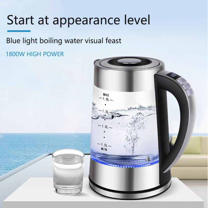 Smart Thermostatic Glass Elect - Home Smart Kettle reseña y precio