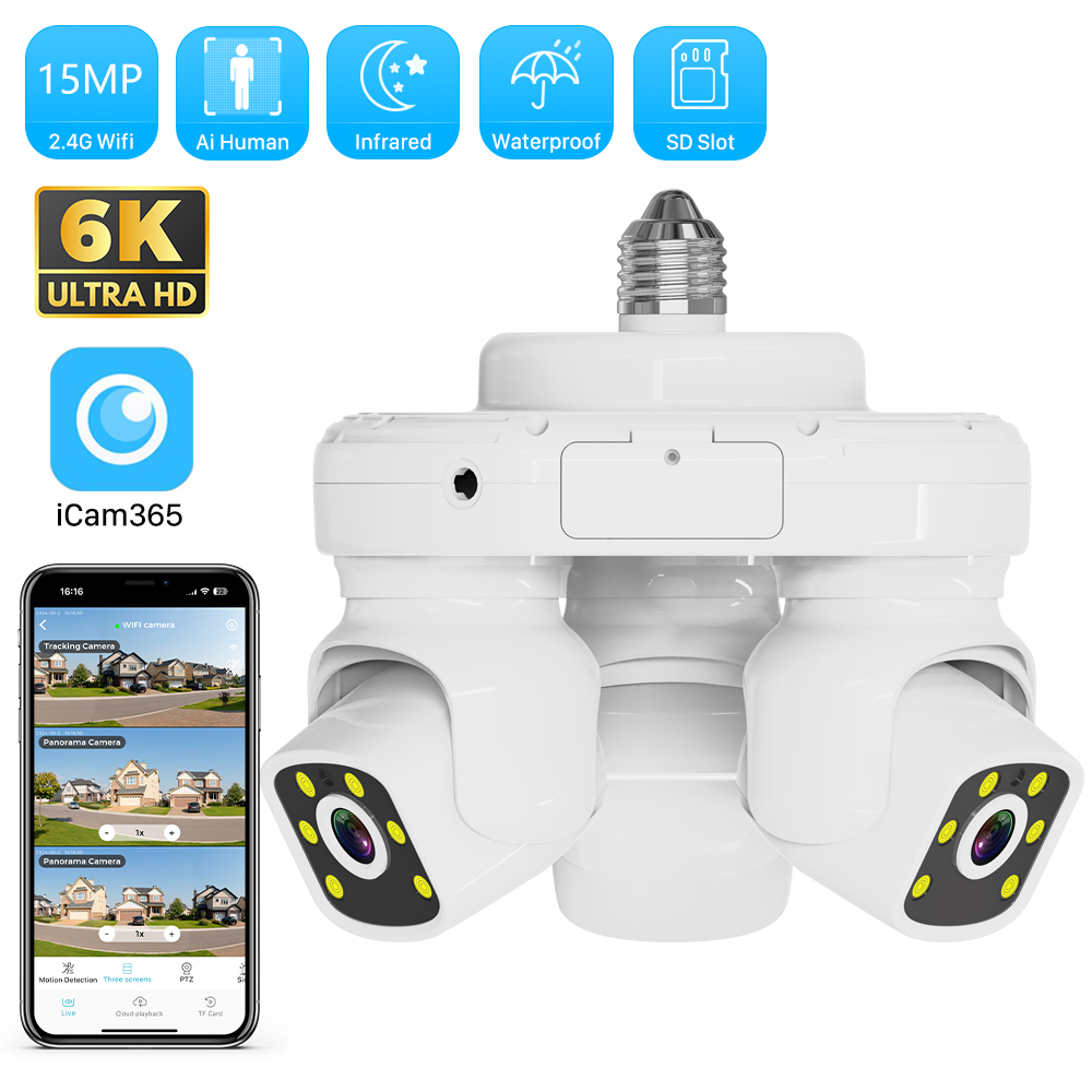 Smart 15MP Triple-Lens Bulb Se - Smart Bulb reseña y precio