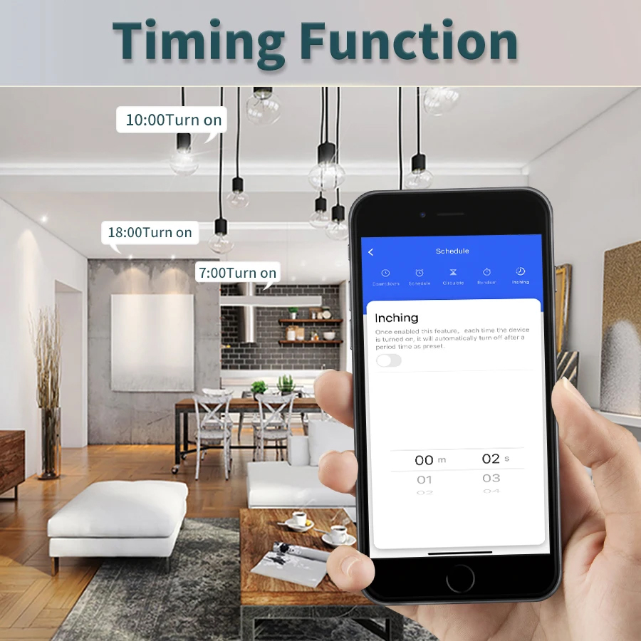 16A/20A Tuya WiFi Smart Switch - Alexa Compatible Bulb reseña y precio