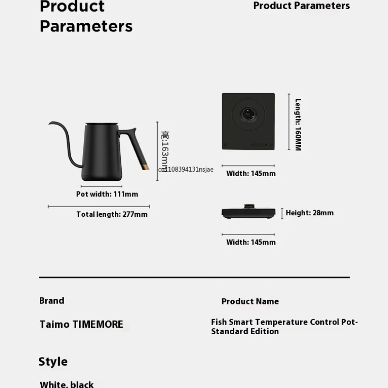 2026 Timemore Fish Smart Elect - Home Smart Kettle reseña y precio
