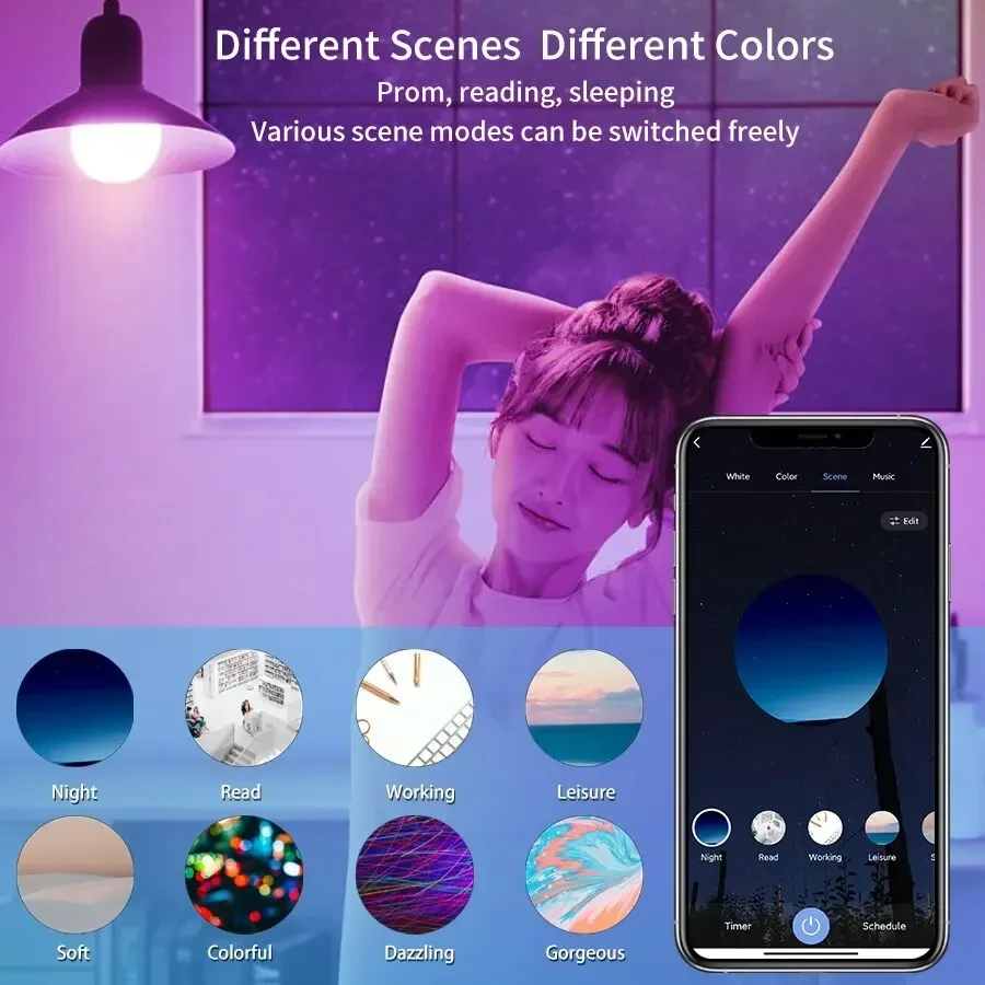 Tuya Smart LED Bulb E27 APP Co - Smart Bulb reseña y precio