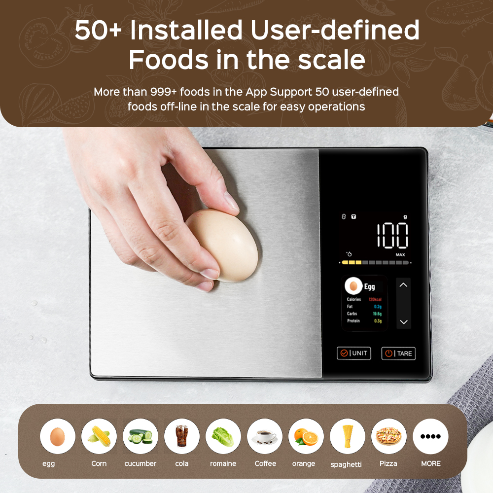 Smart Kitchen Scale Connects t - Smart Home Kitchen reseña y precio