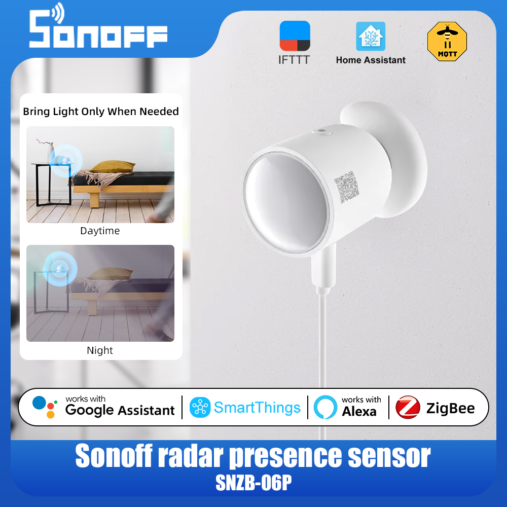 SONOFF SNZB 06P Zigbee Human P - Smart Home Retrofit reseña y precio