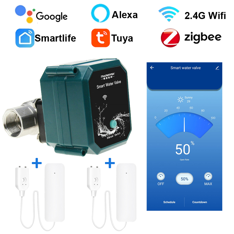 Tuya Zigbee Wifi Valve 0% To 1 - Smart Home Green reseña y precio