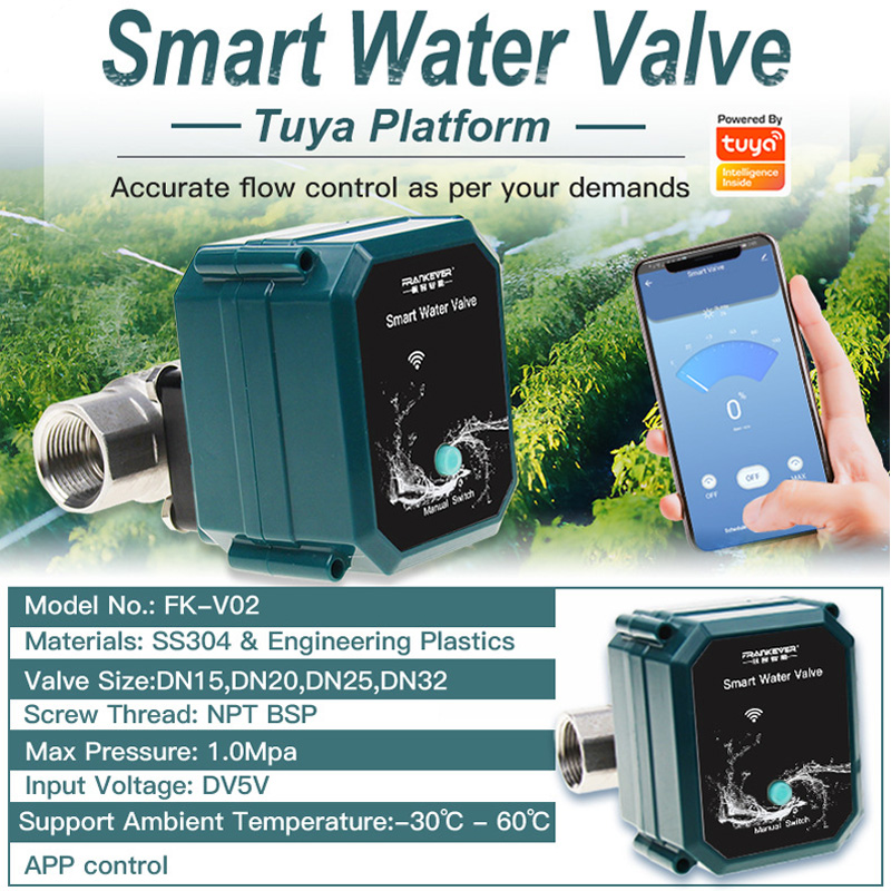 Tuya Zigbee Wifi Valve 0% To 1 - Smart Home Green reseña y precio