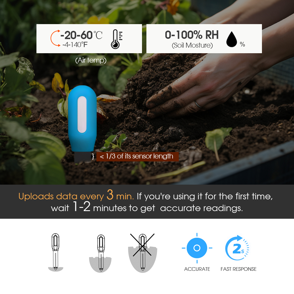 1PCS Tuya Zigbee Soil Sensor H - Smart Home Assistant reseña y precio