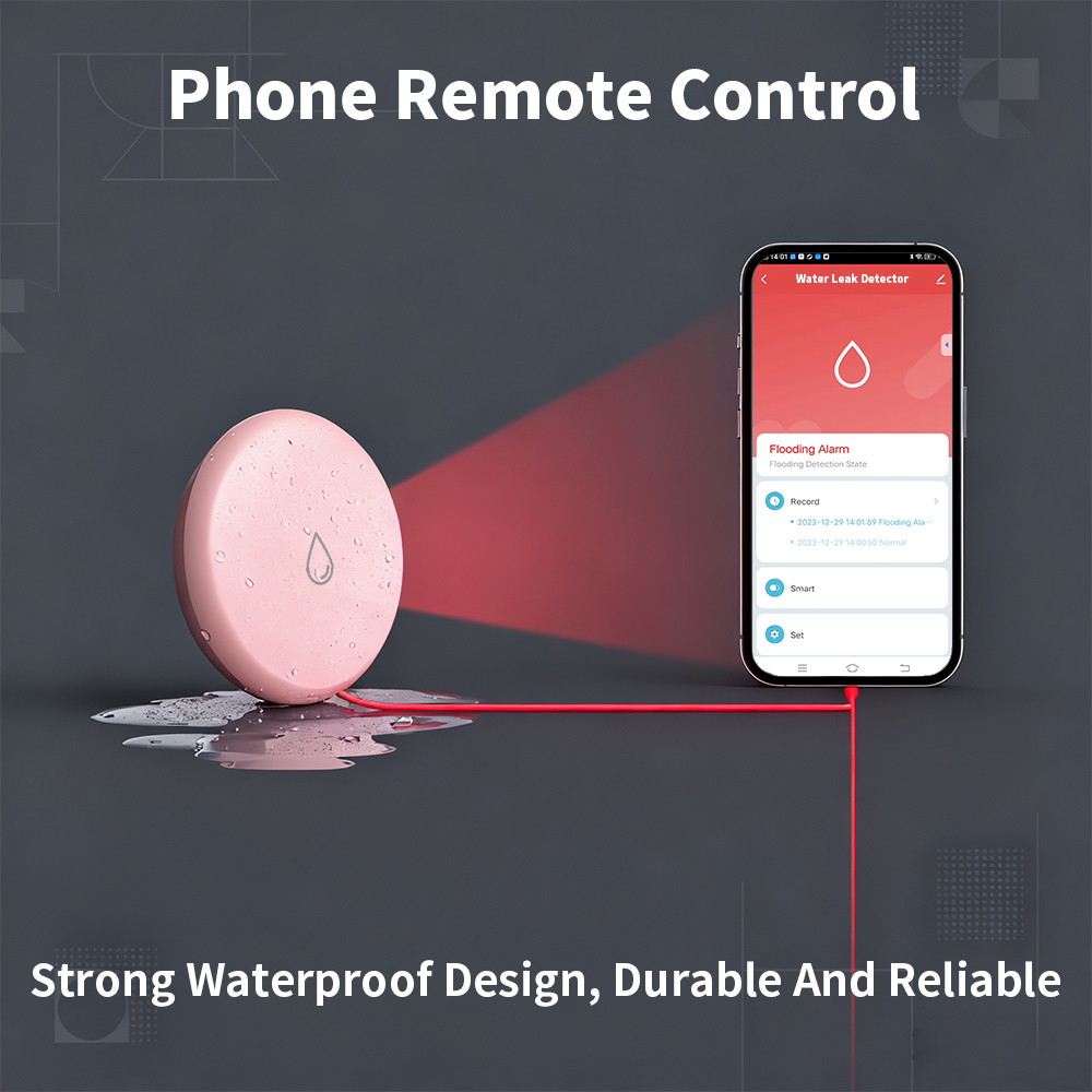 Tuya Zigbee Leakage Sensor LED - Smart Home Green reseña y precio