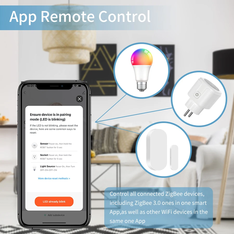 ZigBee Hub Tuya Multi Mode Gat - Smart Home Wifi Hub reseña y precio