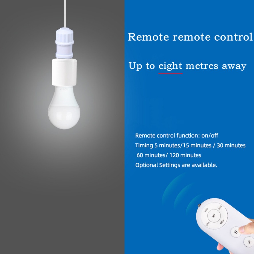 E27 60W Wireless Remote Contro - Smart Bulb reseña y precio