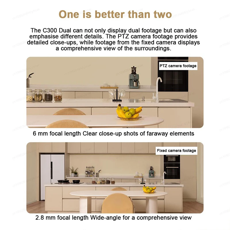 XIAOMI Smart Camera C300 Dual  - Smart Home Network Rack reseña y precio