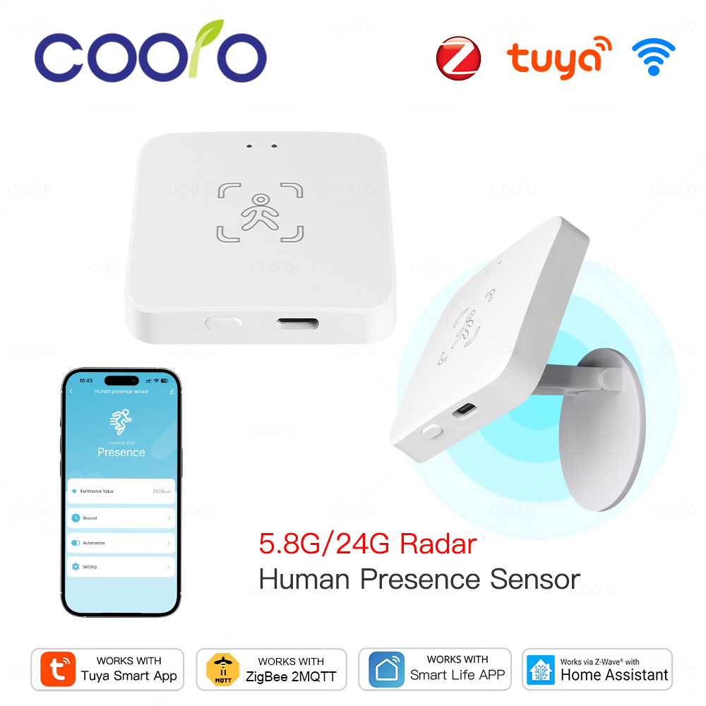 Tuya WiFi/ Zigbee Smart Human  - Smart Home Assistant reseña y precio