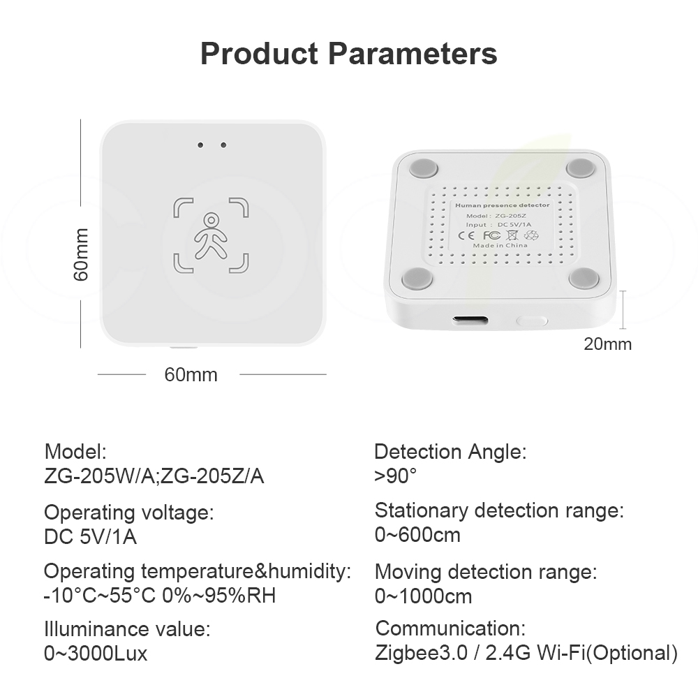 Tuya WiFi/ Zigbee Smart Human  - Smart Home Assistant reseña y precio