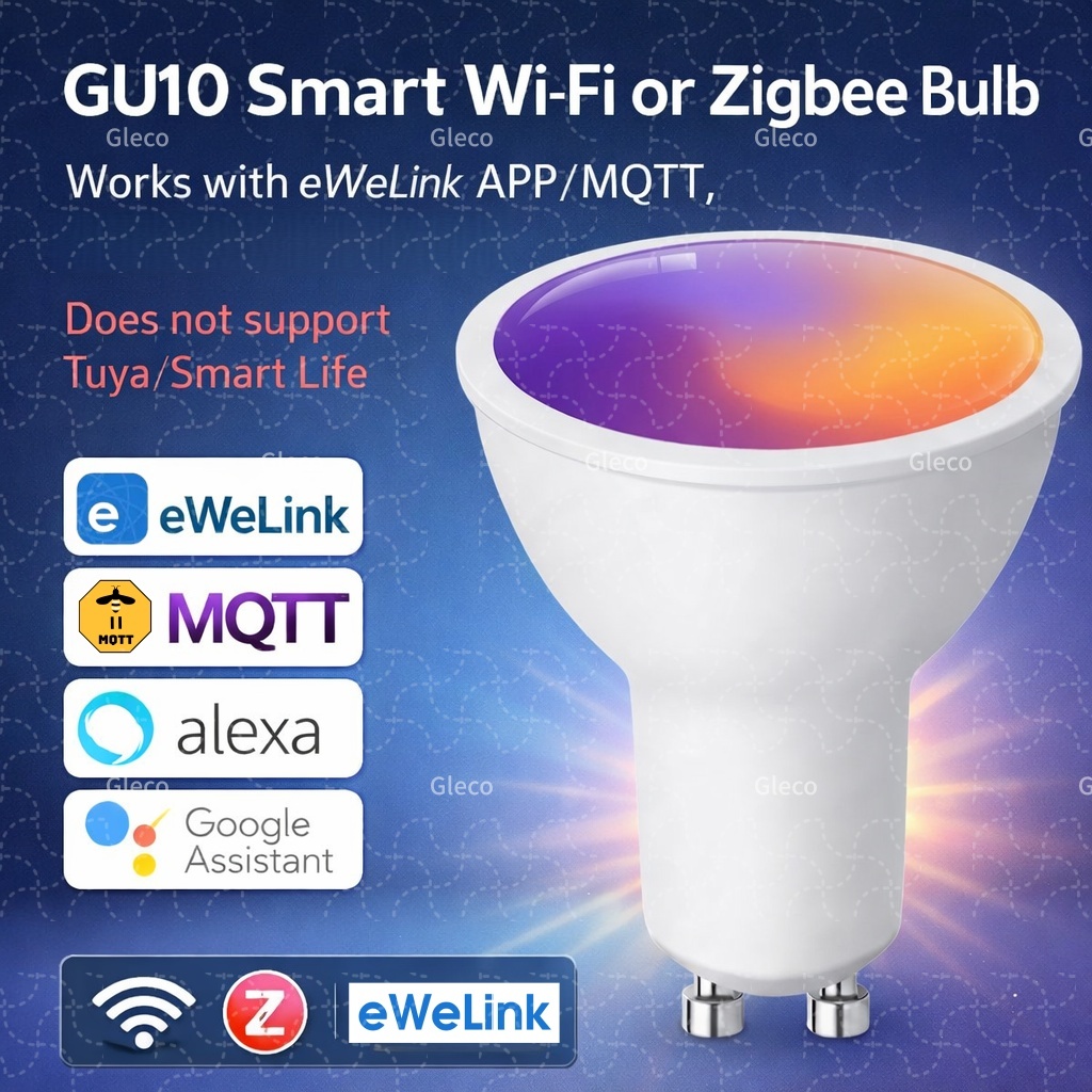 Ewelink GU10 Zigbee LED Bulbs  - Smart Home Yandex reseña y precio