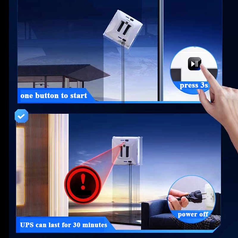 Robot Window Cleaner With Spra - Smart Home Tools reseña y precio