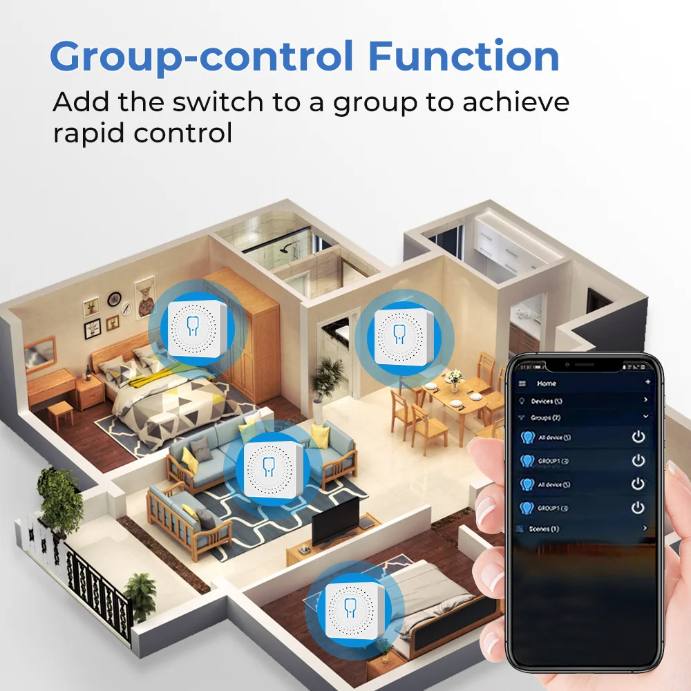 For Tuya Mini Smart WiFi Switc - Smart Home Assistant reseña y precio
