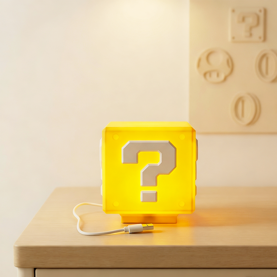 2026Question Block Lamp with S - Smart Home Room reseña y precio
