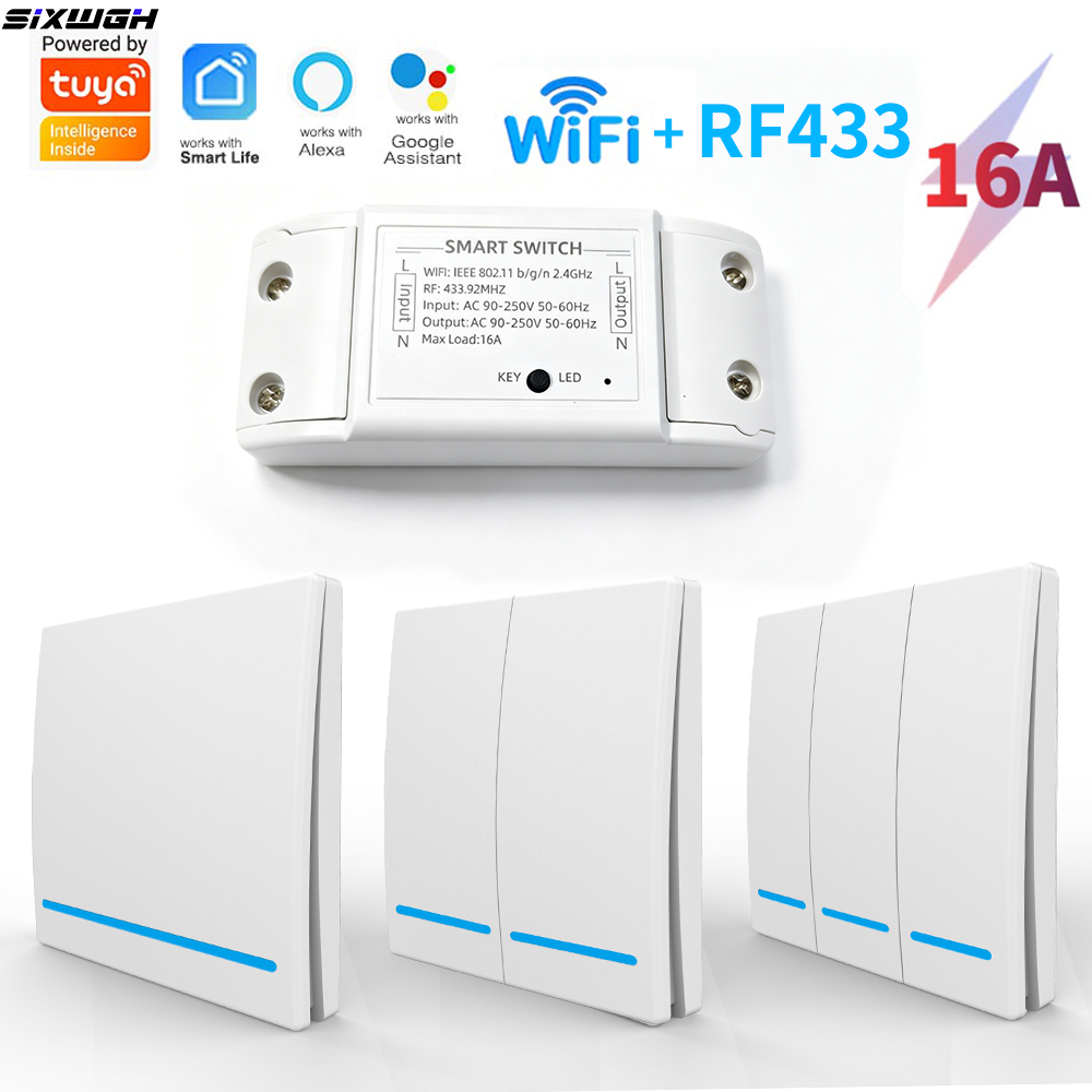 16A Tuya Wifi Smart Switch RF4 - Smart Ir Remote Controller reseña y precio