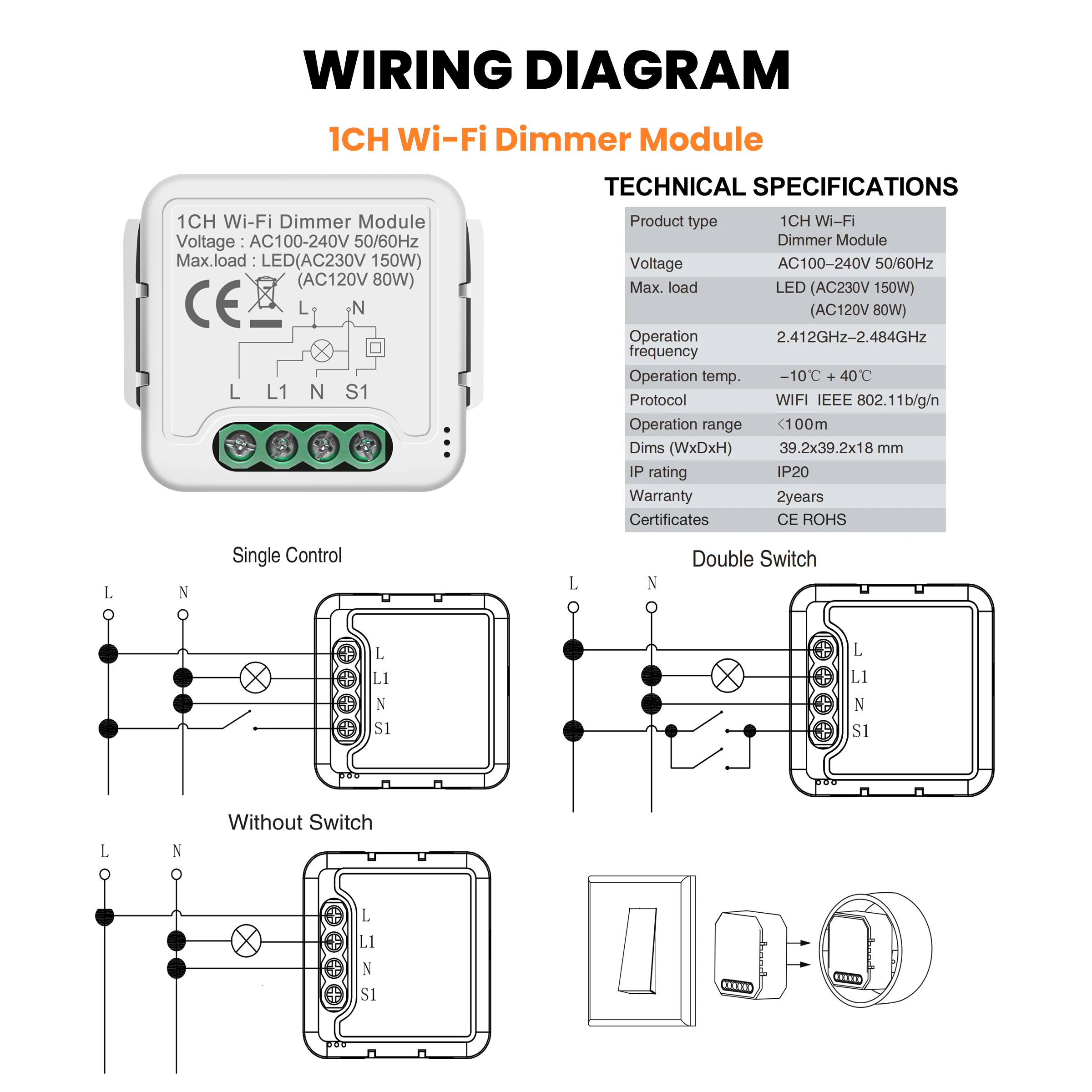GIRIER Tuya Smart WiFi ZigBee  - Smart Home Integration reseña y precio