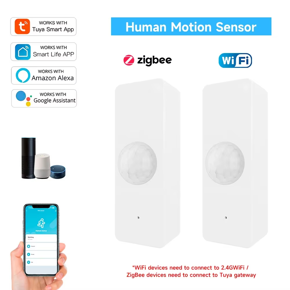 Tuya WiFi Zigbee PIR Motion Se - Smart Home Assistant reseña y precio
