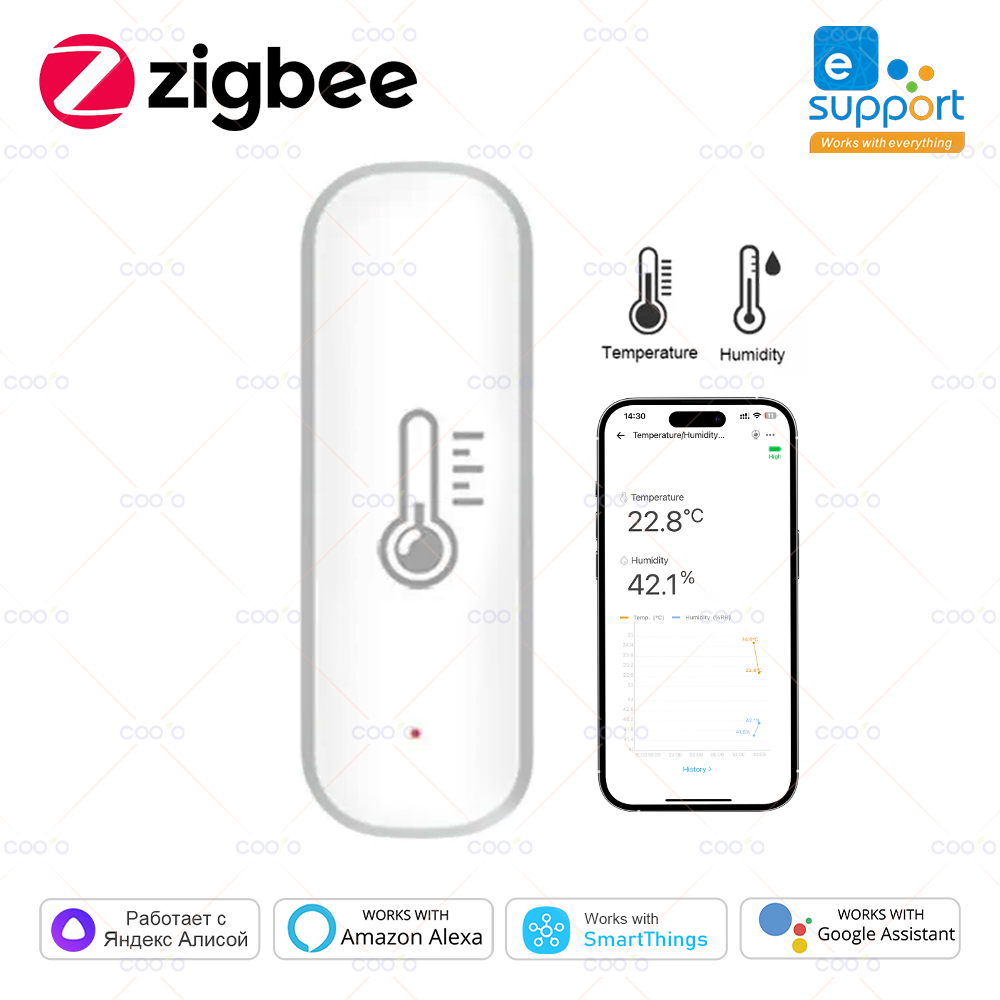 ZigBee eWeLink Smart Temperatu - Smart Home Yandex reseña y precio