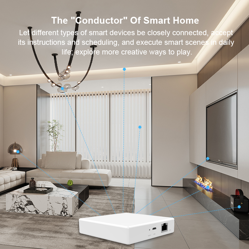 Matter Gateway Hub Homekit Tuy - Smart Home Wifi Hub reseña y precio
