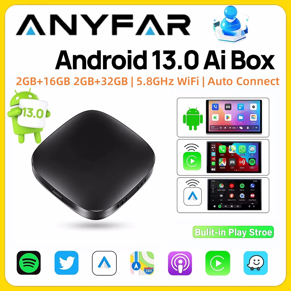 Carplay AI Box Android 13 Wire - Smart Home Tv reseña y precio