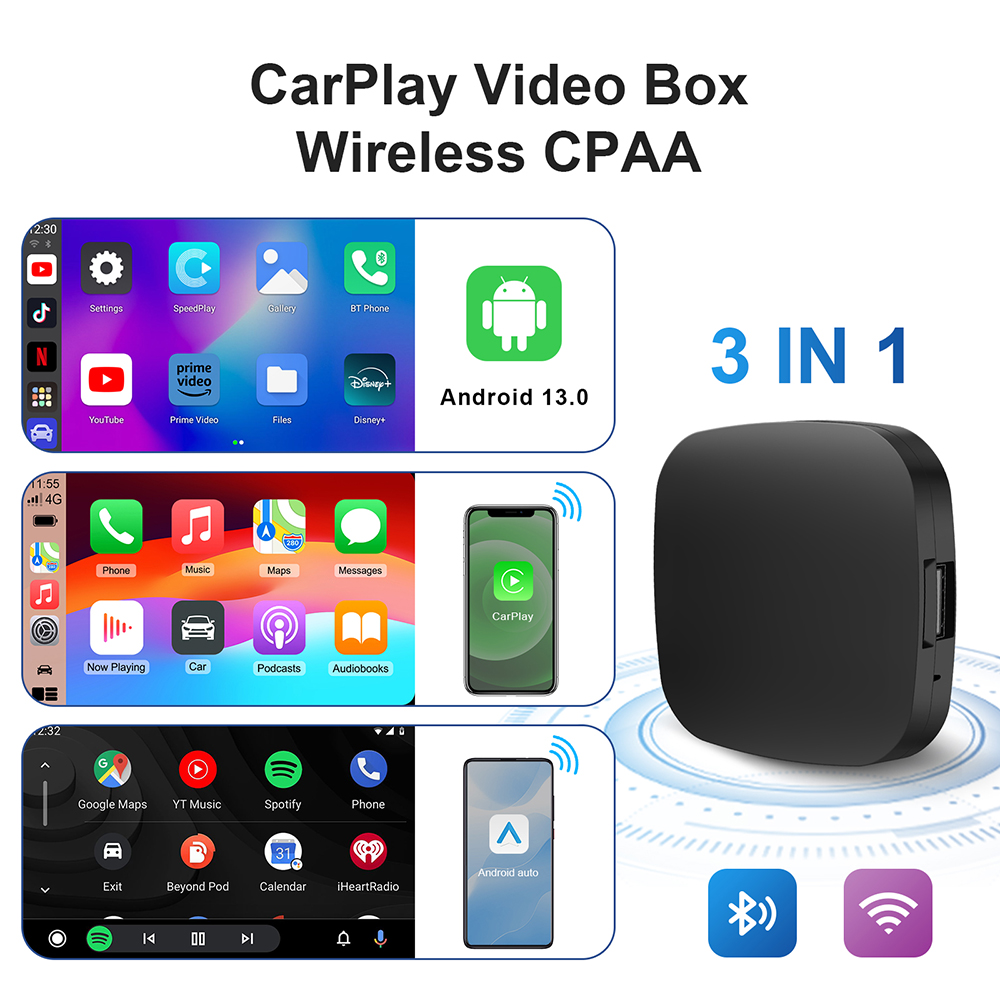 Carplay AI Box Android 13 Wire - Smart Home Tv reseña y precio