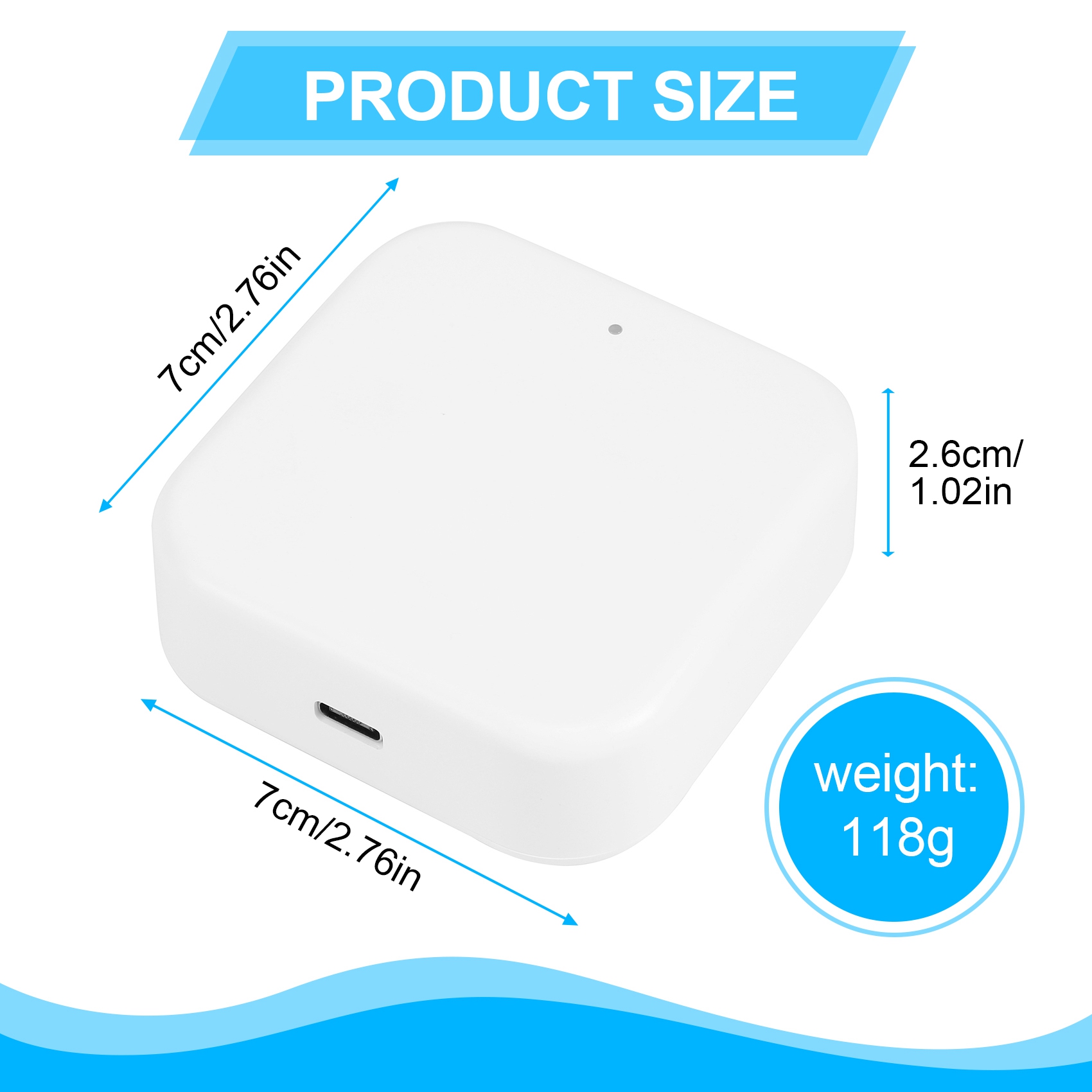 B68C Bluetooth Wifi Gateway Fi - Smart Home Wifi Hub reseña y precio