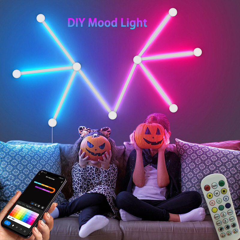 Smart RGB Wall Lamp, Bluetooth - Smart Bulb reseña y precio