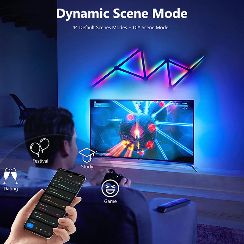 Smart RGB Wall Lamp, Bluetooth - Smart Bulb reseña y precio