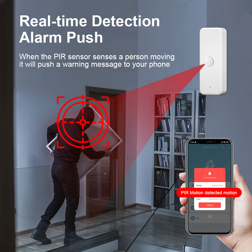 New Tuya WiFi PIR Motion Detec - Smart Home Security reseña y precio