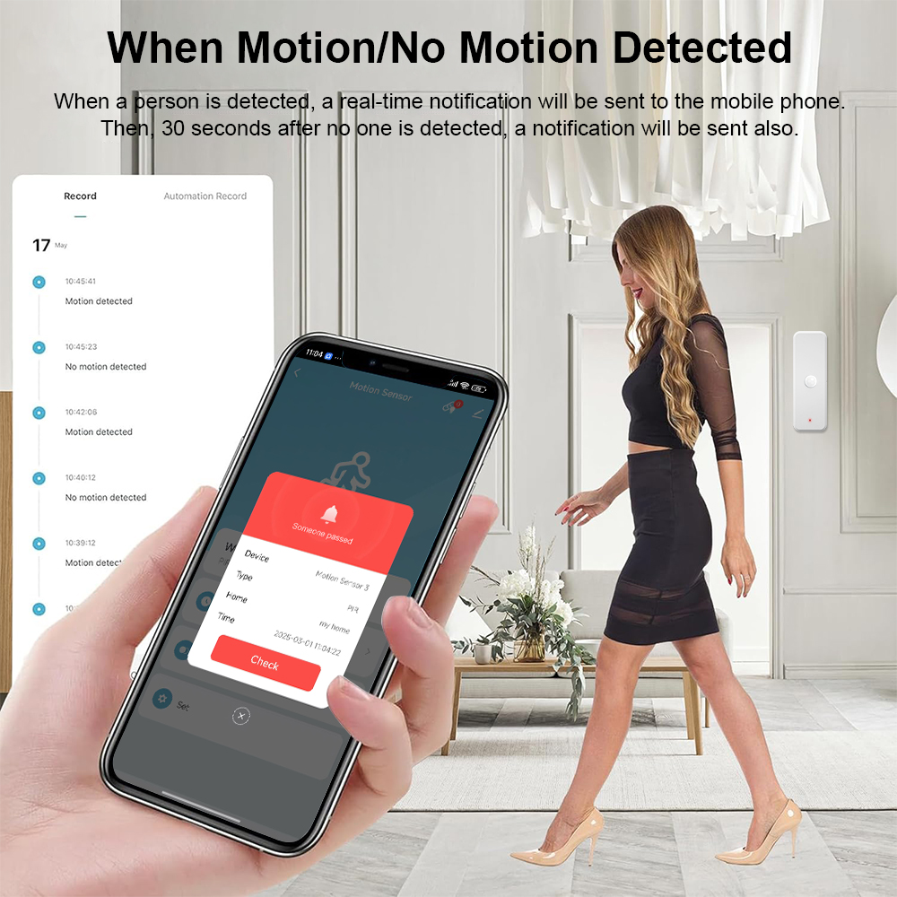 New Tuya WiFi PIR Motion Detec - Smart Home Security reseña y precio