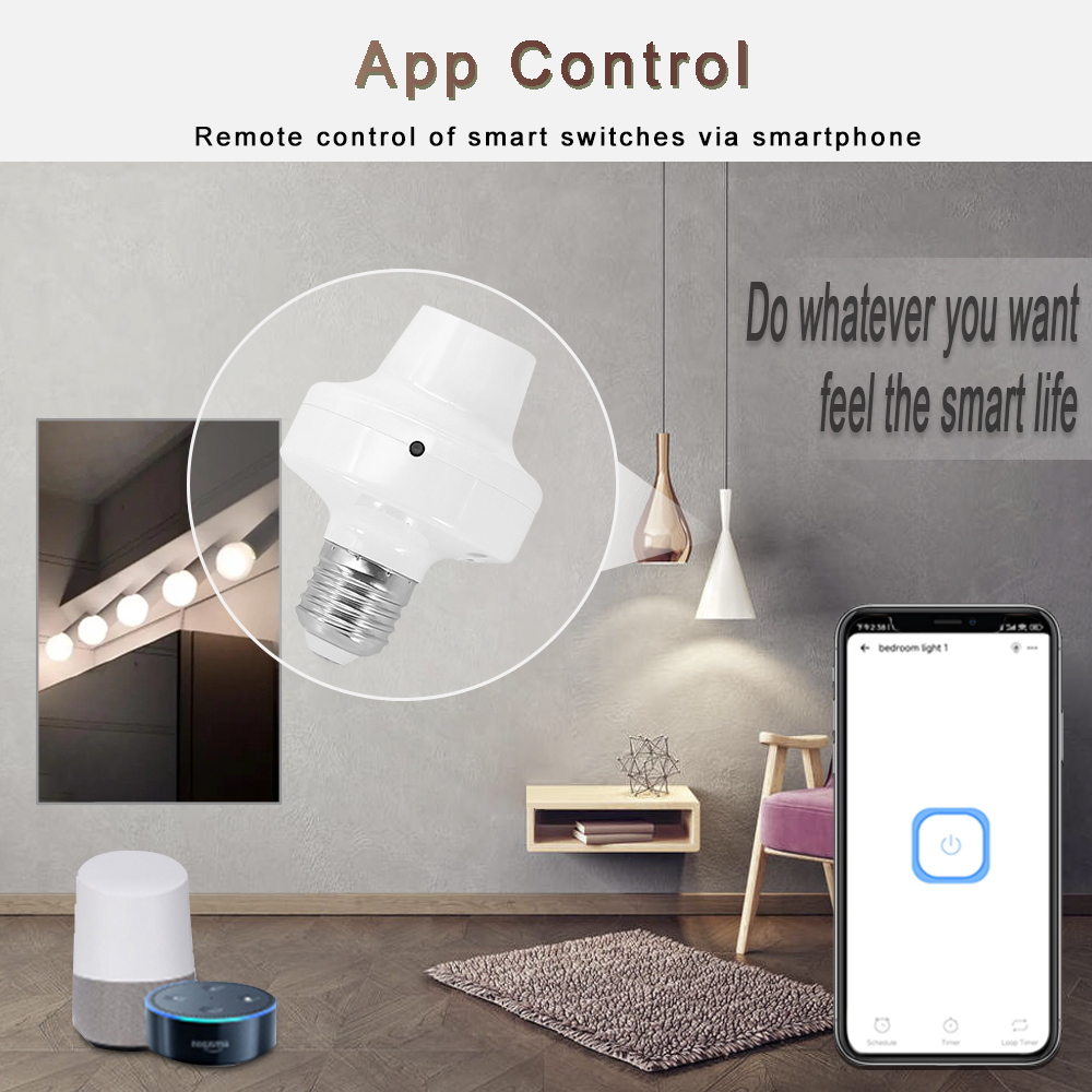 EWelink e27 lamp holder remote - Alexa Compatible Bulb reseña y precio