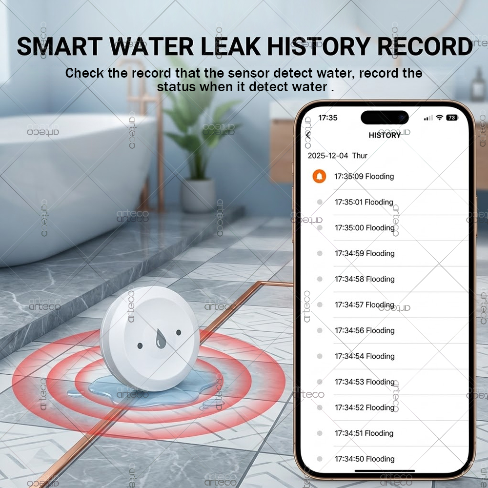 Zigbee Water Leak Sensor Smart - Smart Home Green reseña y precio