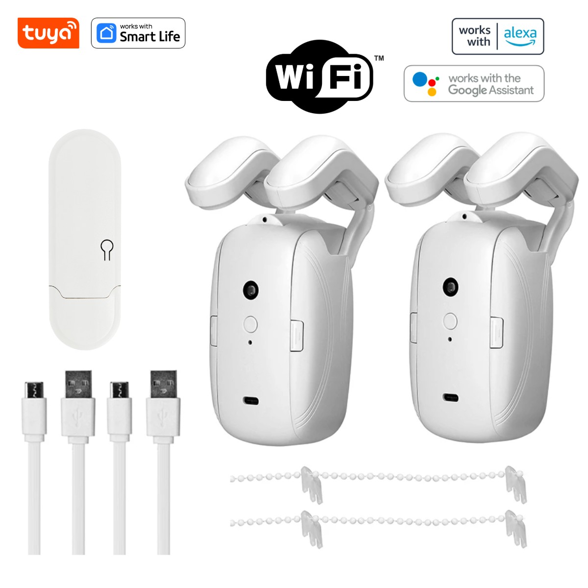 1/2PCS Tuya Smart WiFi Curtain - Smart Home Wifi Hub reseña y precio
