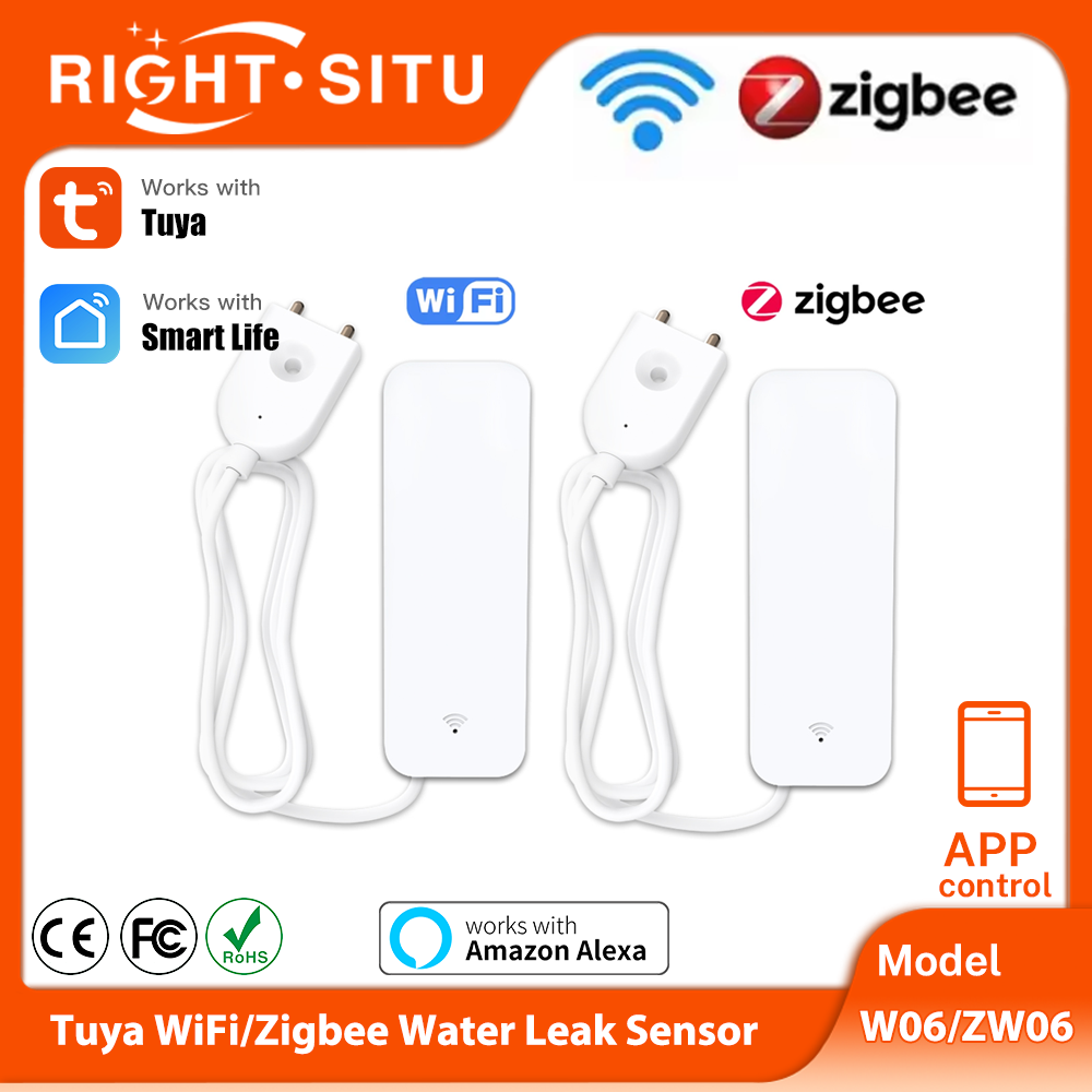 Tuya WiFi Zigbee Water Sensor  - Smart Home Green reseña y precio