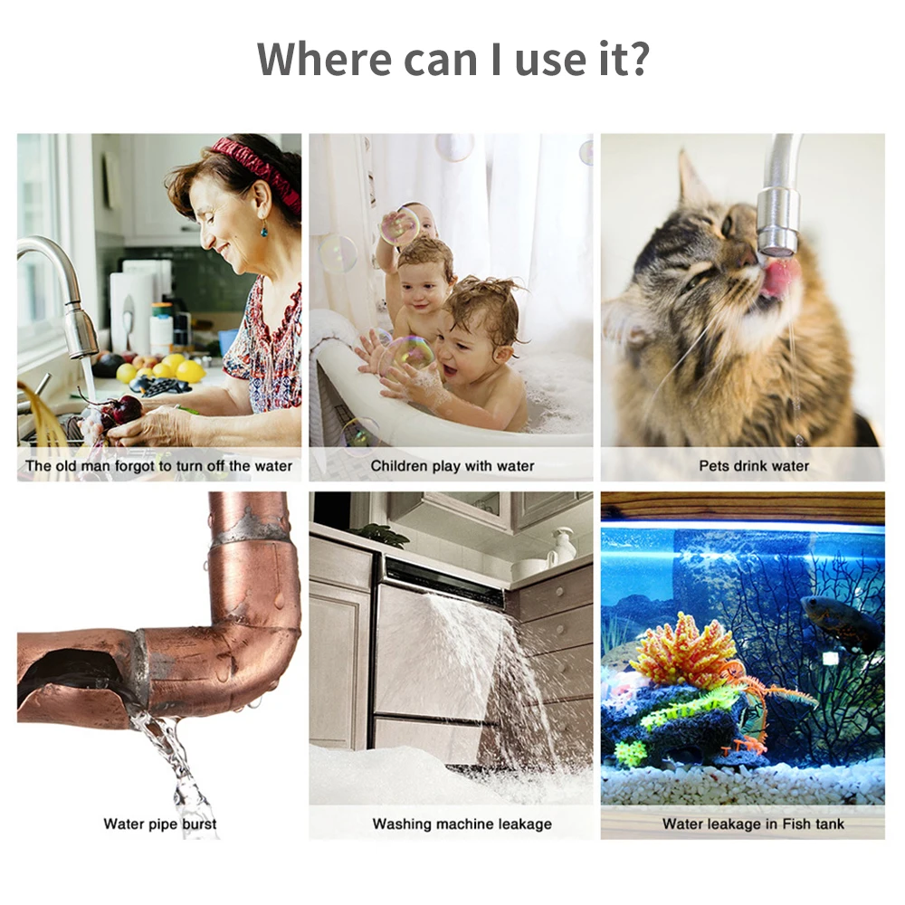 Tuya WiFi Zigbee Water Sensor  - Smart Home Green reseña y precio