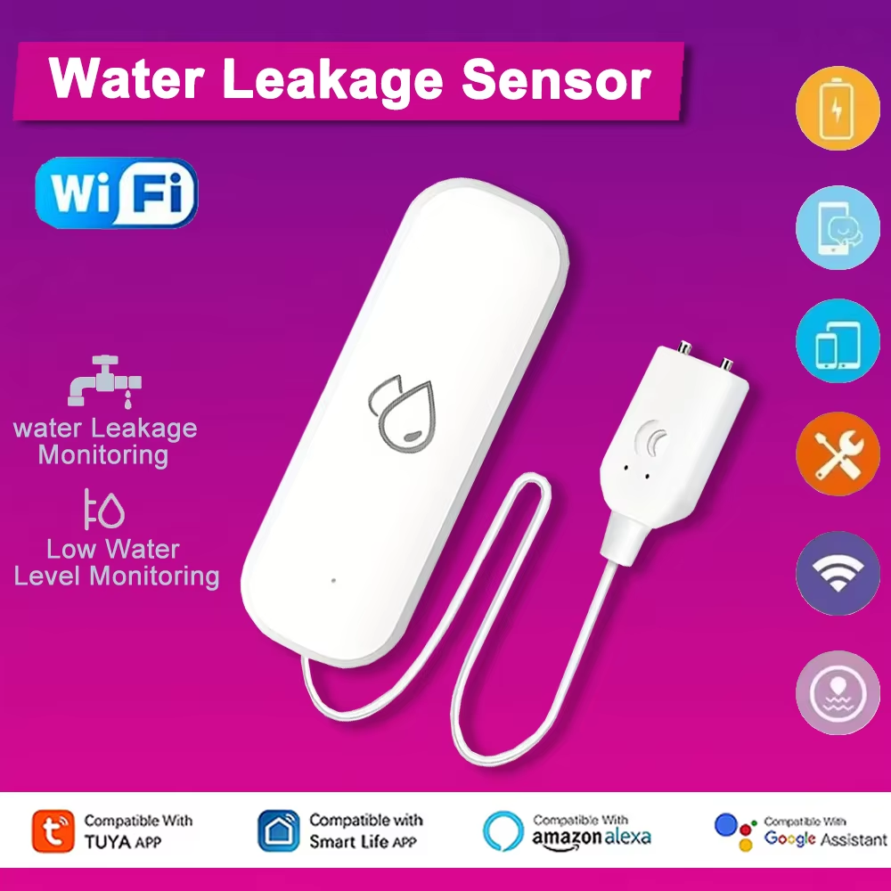 Tuya WiFi Water Leakage Alarm  - Smart Home Green reseña y precio