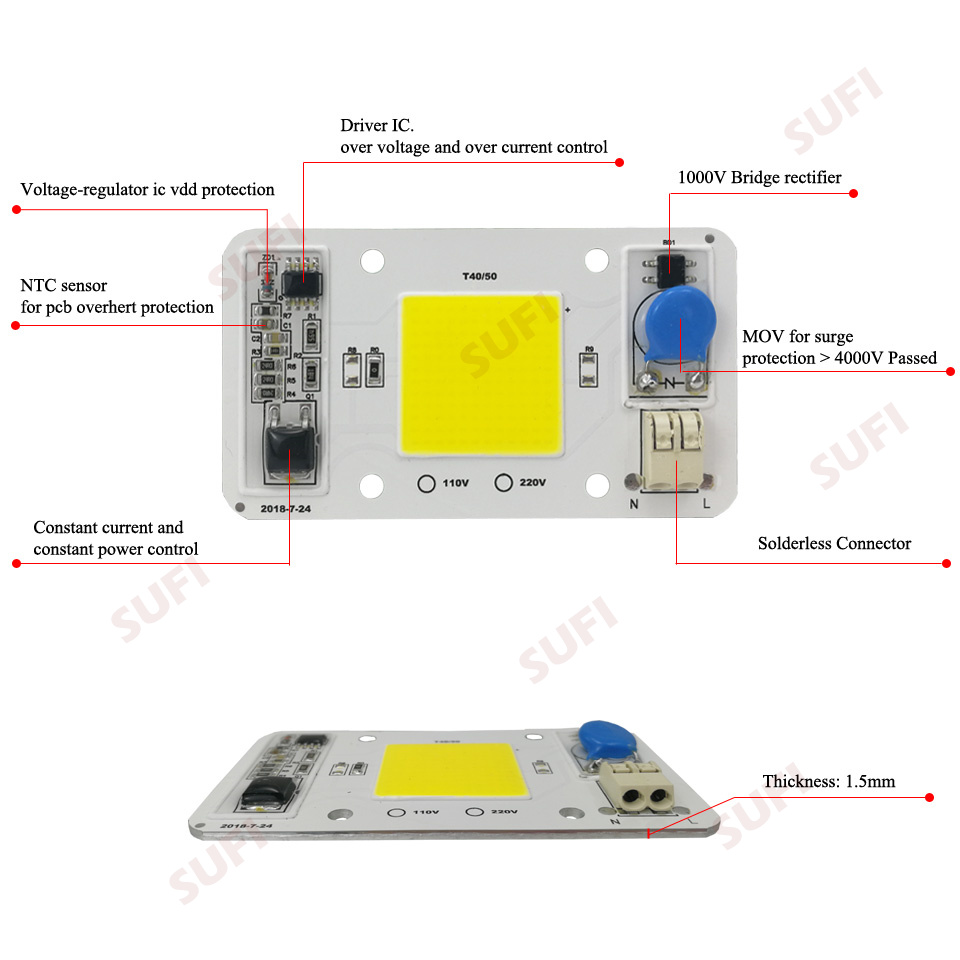 Smart IC 20W 30W 50W Warm Natu - Smart Bulb reseña y precio