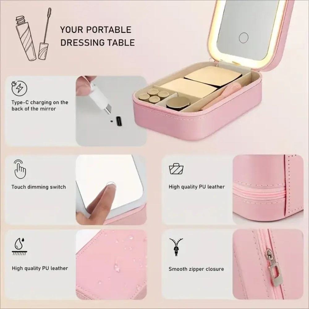 Portable LED Makeup Mirror wit - Smart Home Retrofit reseña y precio