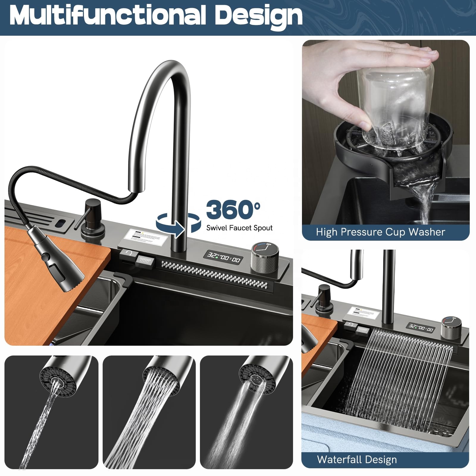Modern Smart Stainless Steel N - Smart Home Kitchen reseña y precio