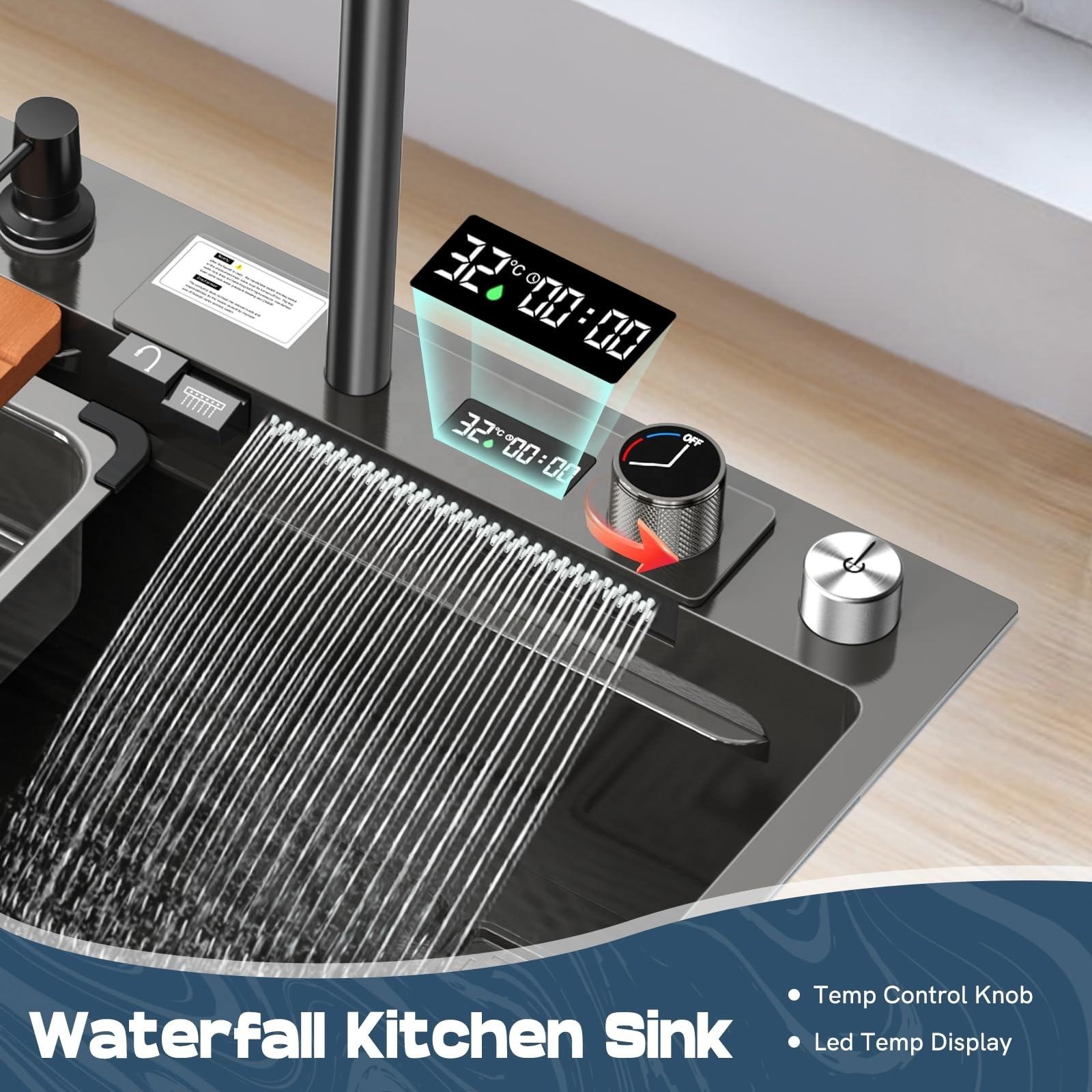Modern Smart Stainless Steel N - Smart Home Kitchen reseña y precio