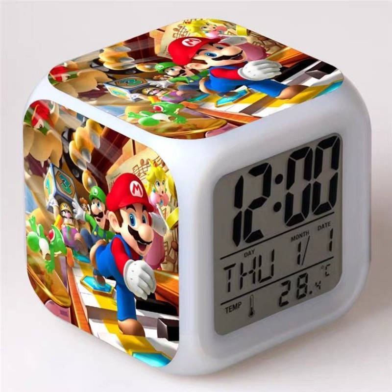 Super Mario Alarm Clock Cute C - Smart Home Tools reseña y precio