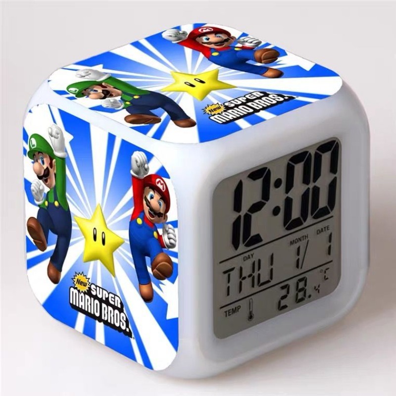 Super Mario Alarm Clock Cute C - Smart Home Tools reseña y precio