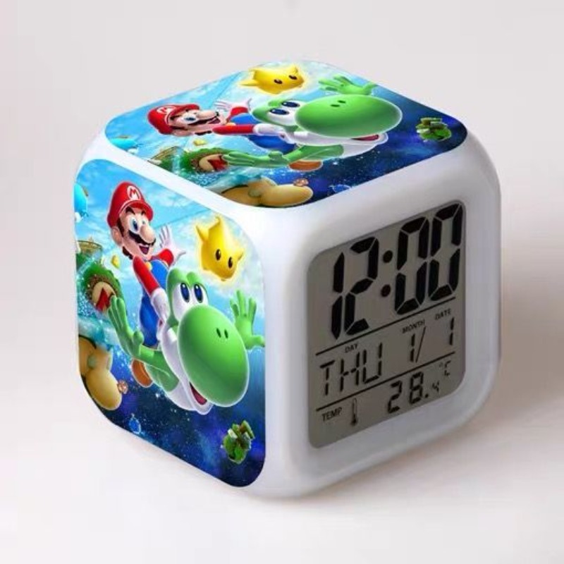Super Mario Alarm Clock Cute C - Smart Home Tools reseña y precio