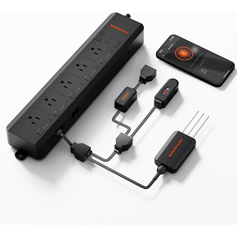 Spider Farmer 5 AC Smart APP-B - Smart Power Strip reseña y precio