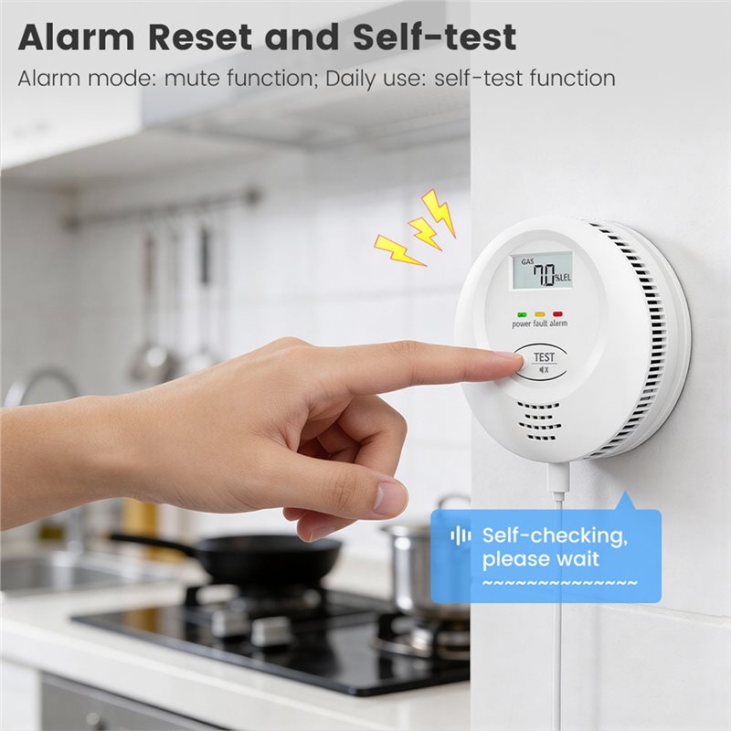 Tuya Smart Home Wifi Gas Leak  - Smart Home Kitchen reseña y precio